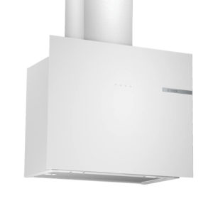 Serie 4 Duvar Tipi Davlumbaz 60 cm Beyaz Cam Yüzey, Beyaz