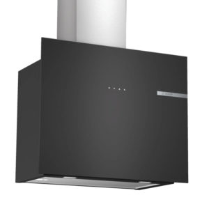 Serie 4 Duvar Tipi Davlumbaz 60 cm Siyah Cam, Siyah