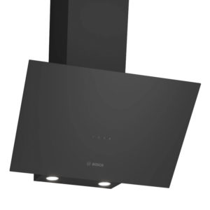 Serie 2 Duvar Tipi Davlumbaz 60 cm Siyah Cam, Siyah