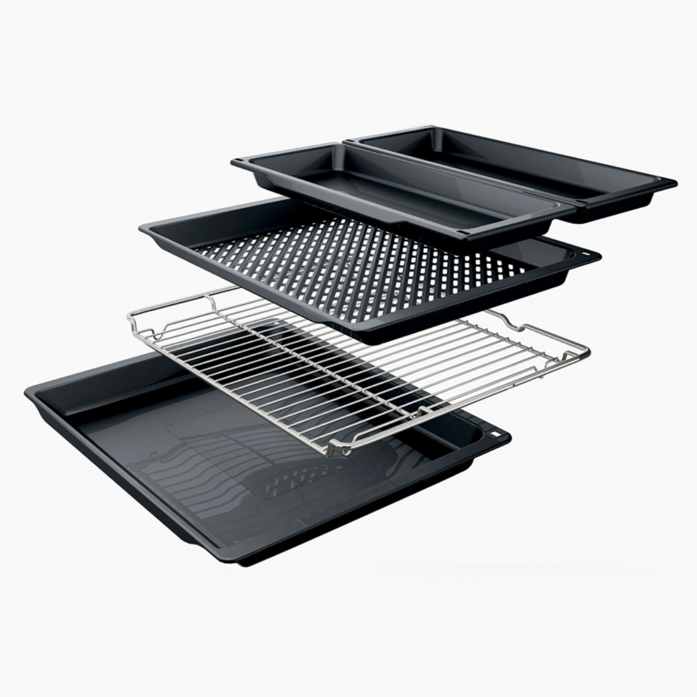 Serie 6 Built-in oven 60 x 60 cm Mat siyah - Görsel 3