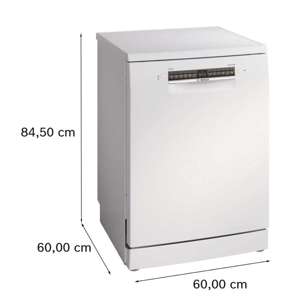 Serie 4 Solo Bulaşık Makinesi 60 cm Beyaz - Görsel 2