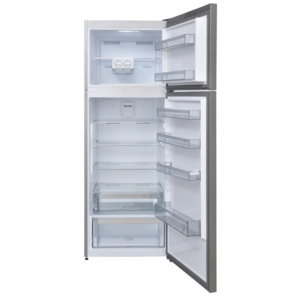 VESTEL ÜSTTEN DONDURUCULU BUZDOLABI 187x70 Inox - Görsel 2