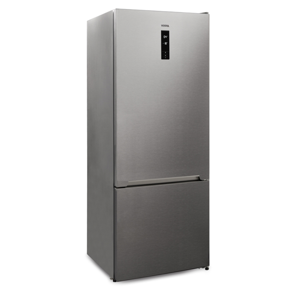 VESTEL ALTTAN DONDURUCULU BUZDOLABI 186x70 Inox - Görsel 2