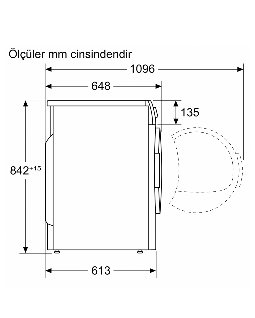 SİEMENS iQ500 Isı Pompalı Kurutma Makinesi 9 kg - Görsel 2