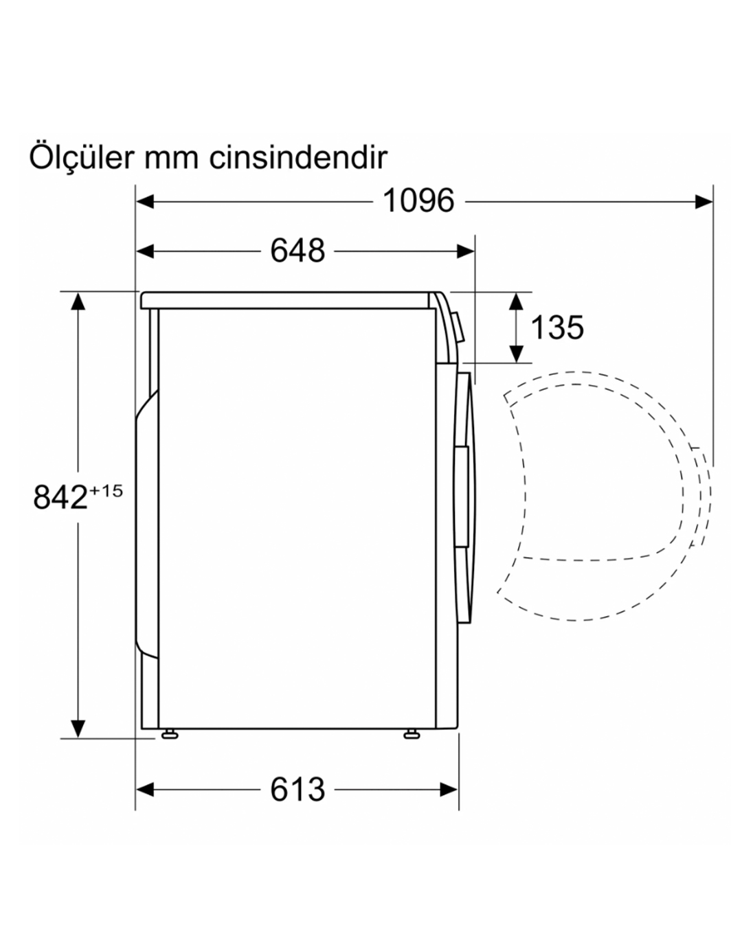 SİEMENS iQ500 Isı Pompalı Kurutma Makinesi 10 kg - Görsel 2