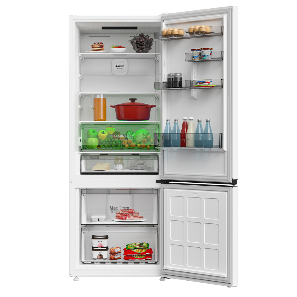 ARÇELİK 270477 EB AI ALTTAN DONDURUCULU BUZDOLABI - Görsel 2